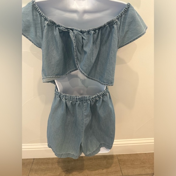 Express Denim Romper - XS - Picture 2 of 9